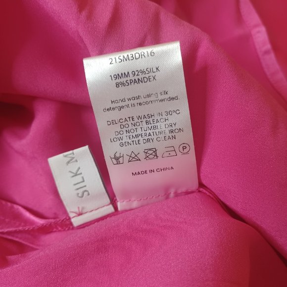 Silk Mason Pink Palace Silk Dress - Picture 6 of 9